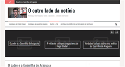 Desktop Screenshot of outroladodanoticia.com.br